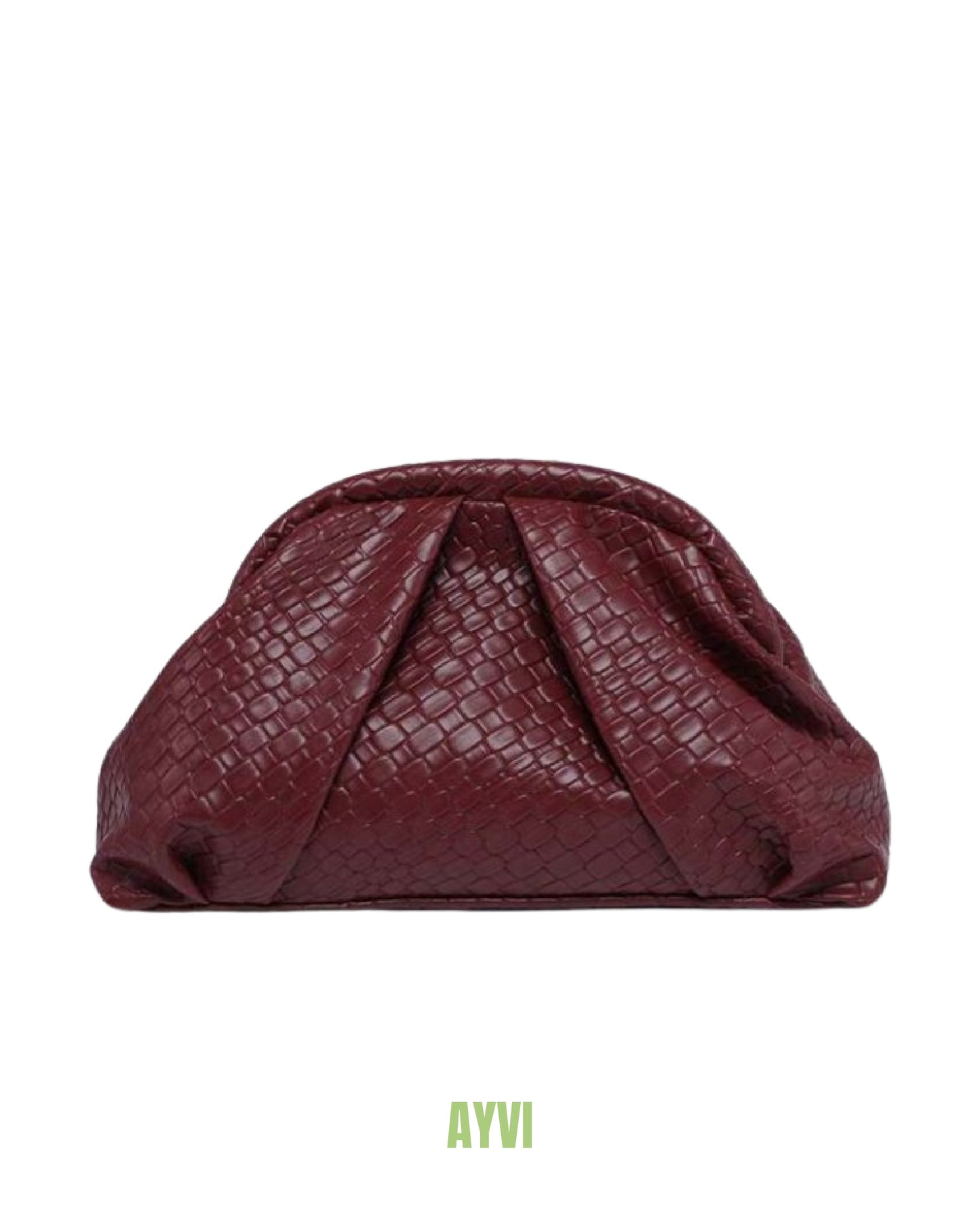 Isabella Burgundy Beaded Sequin Bag