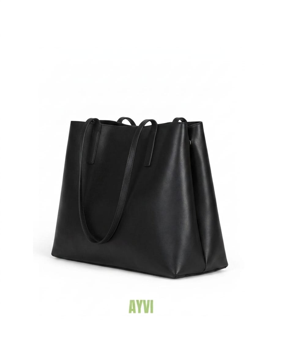 Eva Black Shoulder Bag