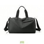 Leo Black Gym Bag
