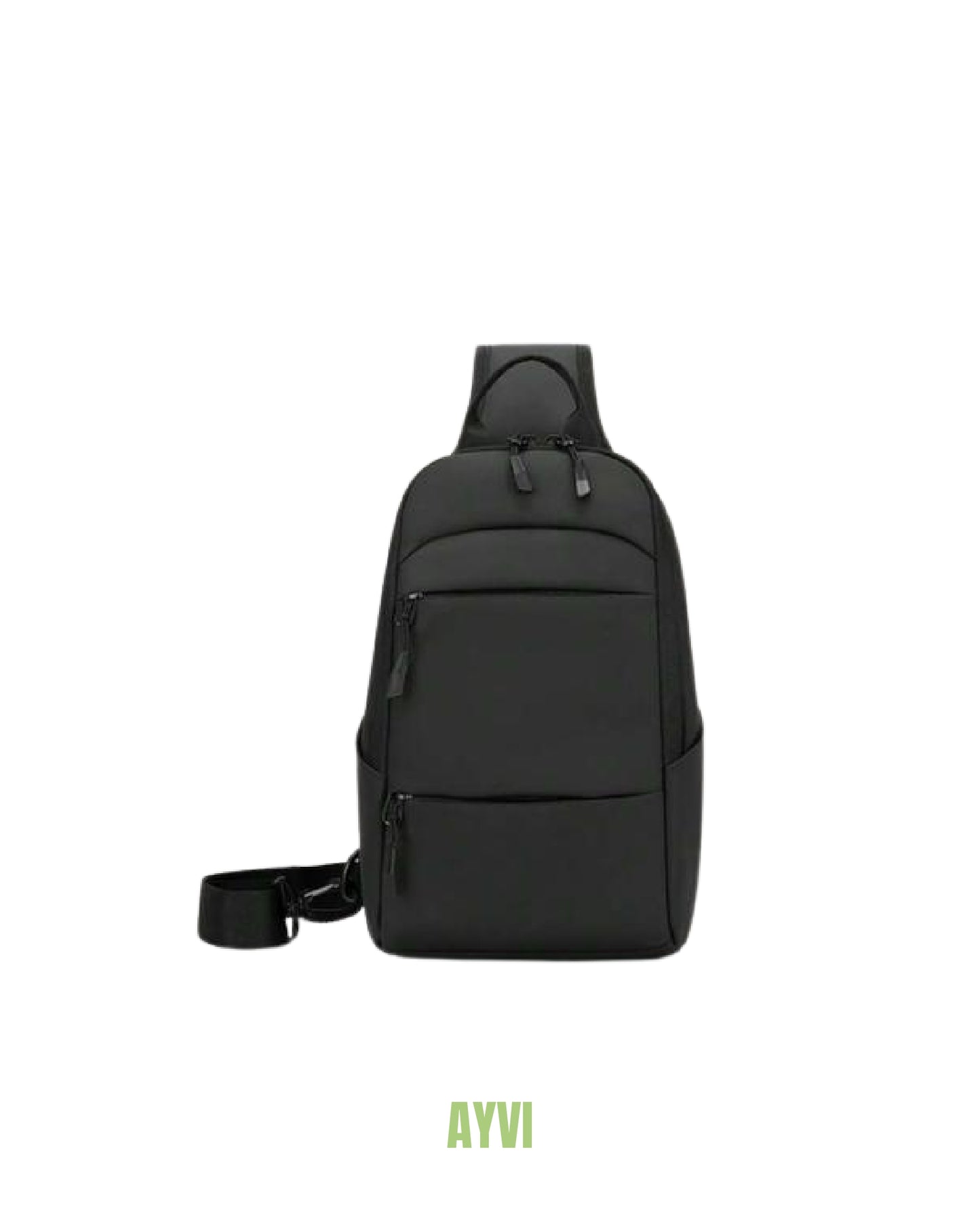 Noah Black Chest Bag