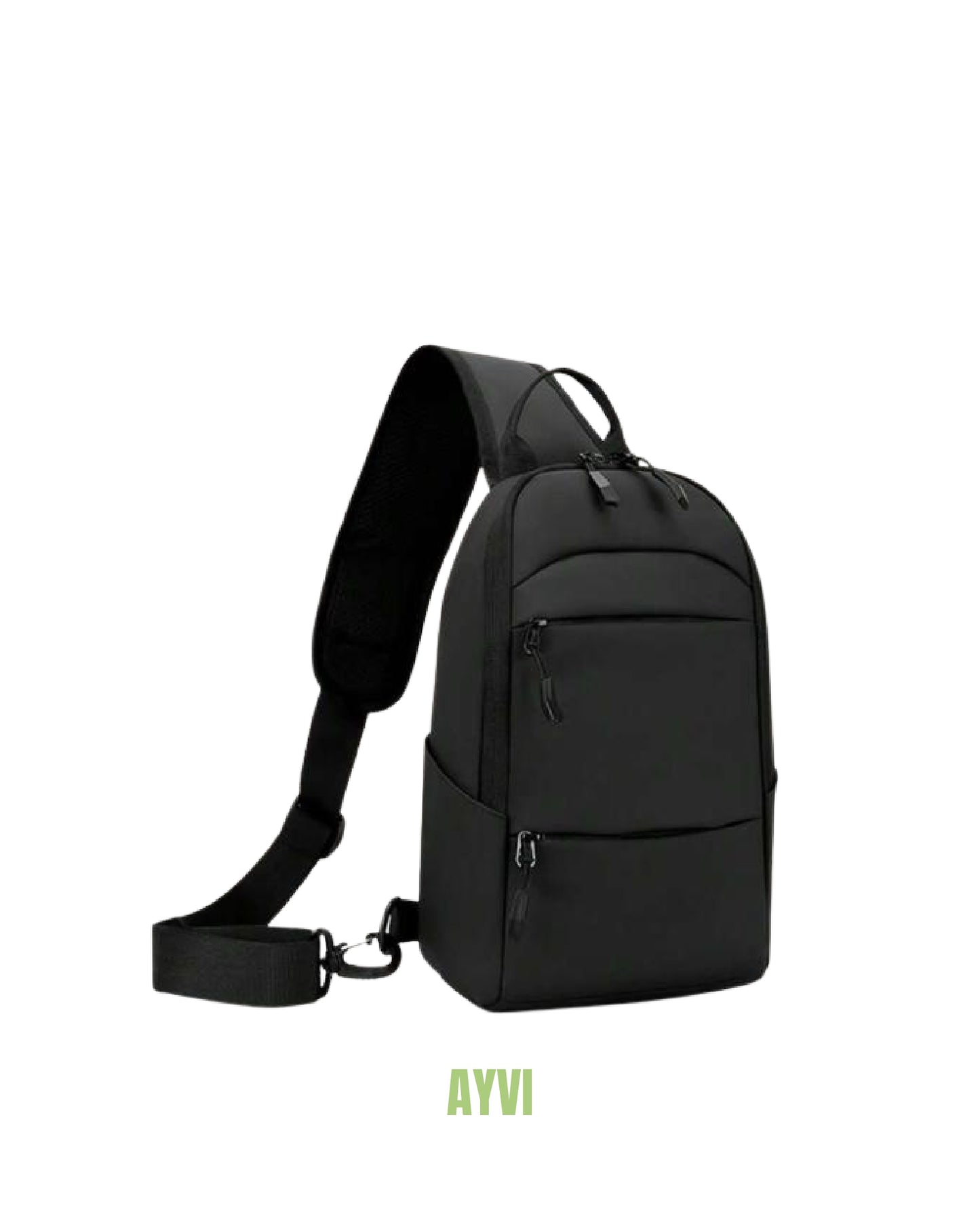 Noah Black Chest Bag