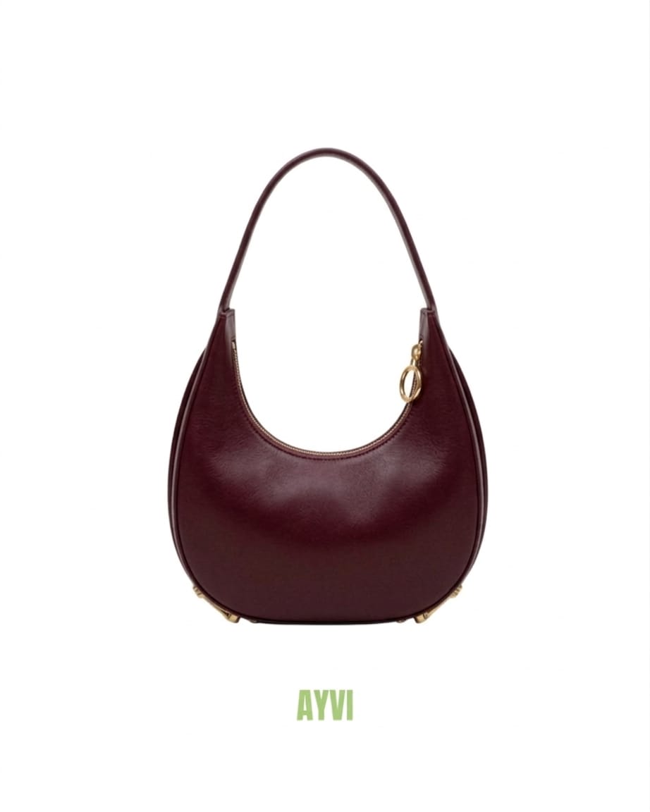 Sky Burgundy Handbag