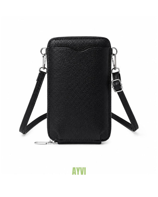 Thea Black Wallet Bag