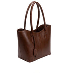 Lilia Dark Brown Shoulder Bag