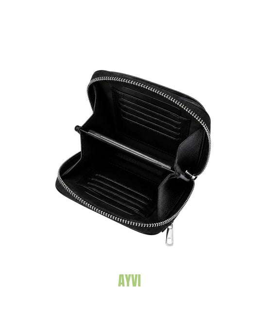 Thea Black Wallet Bag