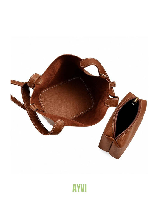 Naya Shoulder Brown Bag