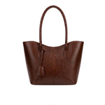 Lilia Dark Brown Shoulder Bag